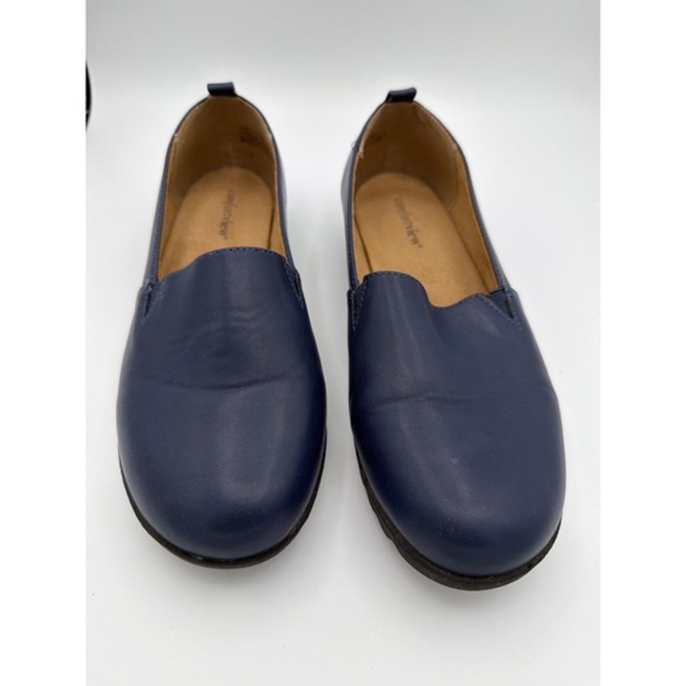 comfortview  Blue Slip-On Flats 9.5 WW